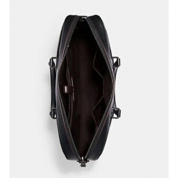 NWT Coach Hamilton Portfolio Shadow Brief In Signature Canvas 4190 MSRP $450 - Picture 15 of 15